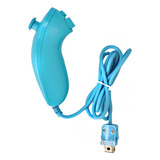 Control Nunchuk Para Wii Y Wii U Color Azul