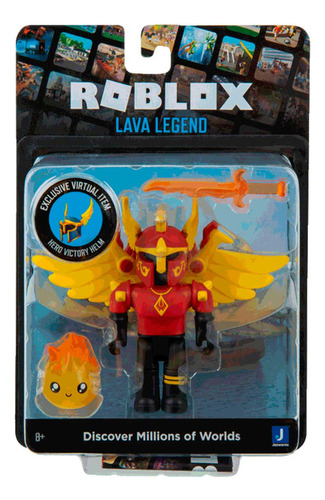 Figura Roblox Lava Legend Nuevo Original Sellado