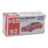 Tomica No.92 Toyota Crown Athlete Escala 1/66 Color Rosa