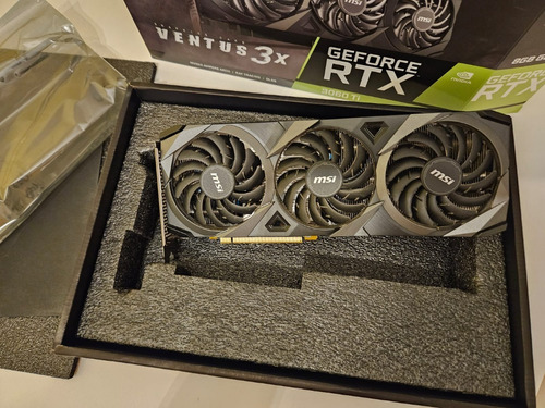 Nvidia Msi  Ventus Geforce Series Rtx 3060ti 3x Oc 8gb