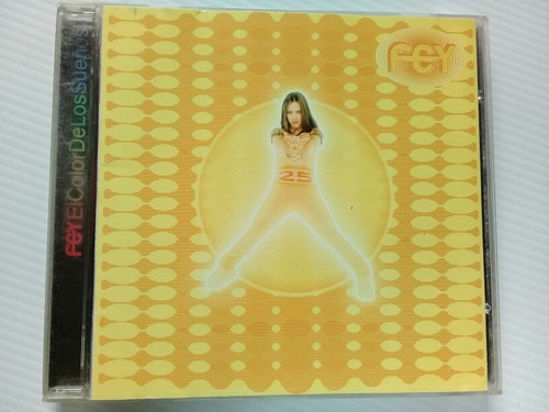 Fey Cd El Color De Los Sueños 1998 Con Efecto 3d Cd Amarillo