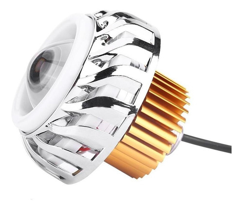 Faro Led De La Motocicleta Ojos De Ángel Diablo Ojo Luz Cab