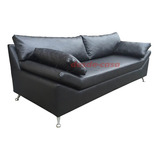 Sillon Sofa 3 Tres Cuerpos 2,10m Eco Cuero Talampaya Premium