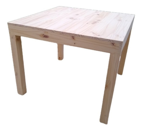 Mesa Cuadrada 0,80 X 0,80 Maciza Bar Comedor Quincho Mueblok