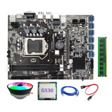 . Placa Base B75 Eth Mining De 12 Pcie A Usb Lga1155 Con .