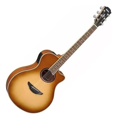 Guitarra Electroacústica Yamaha Apx700iisb Brown Sunburst