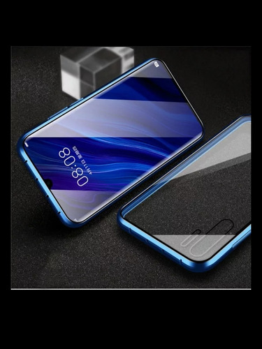 Capa Capinha Magnetica Xiaomi Redmi Note 8 Pro Azul