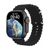 Relógio Inteligente Preto W68+ultra Smartwatch 49mm Sports