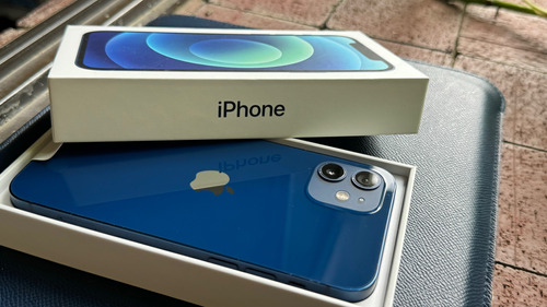 Apple iPhone 12 (64 Gb) - Azul. (18 Meses De Uso)