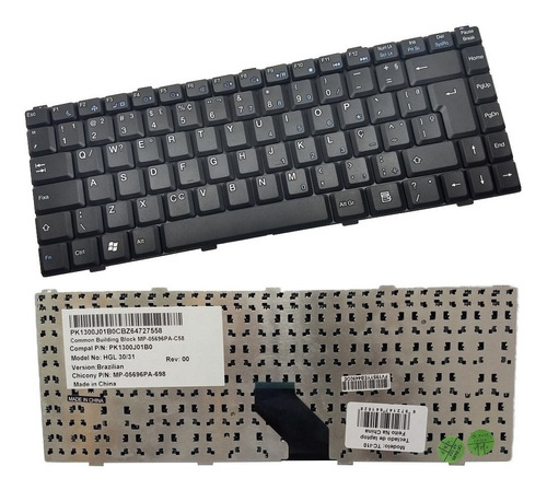 Teclado Intelbras I11 I21 I31 I64 I65 I475 V020602bk1 Sn5071