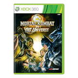 Jogo Mortal Kombat Vs Dc Universe Xbox 360 Mídia Fisica Orig
