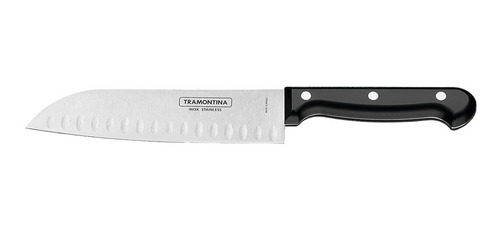 Cuchillo Santoku 7'' Tramontina Ultracorte Acero Inoxidable