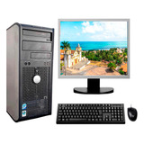 Cpu Dell Torre 755 C2d 4gb Ddr2 500gb + Monitor 17