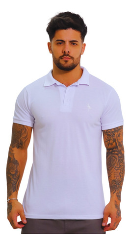 Camisa Gola Polo Em Malha Piquet Premium Camiseta