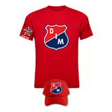 Camiseta Indep Medellin Dim Serie Red Obsequio Gorra 