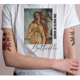 Polera Botticelli Nacimiento De Venus Arte Aesthetic Moda 
