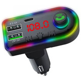 Transmisor Receptor De Audio Adaptador Bluetooth Para Auto