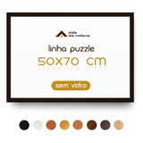 Moldura 50x70 Quebra Cabeça Grow Puzzle 1000 Pçs Sem Vidro