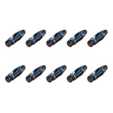 Pack De 10 Conectores Xlr Neutrik Hembra Nc3fxx-b