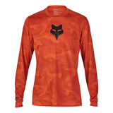 Jersey Fox Para Hombre Modelo Ranger Color Naranja Enduro