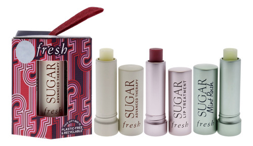 Kit De Cuidado De Labios Fresh Tint And Treat Para Mujer, 3