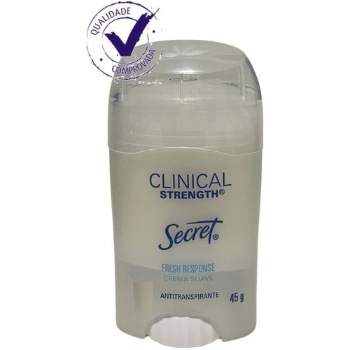 Desodorante Secret Clinical Livre E Sensível 48h/45g Premium