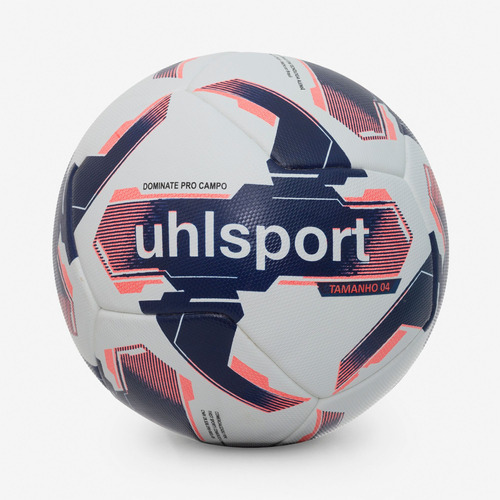 Bola De Futebol Campo Uhlsport Dominate Pro - Branco/marinho