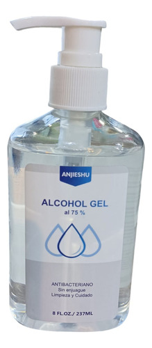 Alcohol Gel 75% Antibacteriano Sin Enjuague Anjieshu