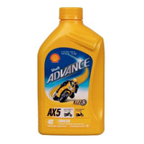 Aceite Shell 20w50 Ax5 4t Sl Jaso Ma Mineral Motos Coyote