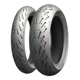 Kit Cubiertas Michelin 120 70 17+ 160 60 17 Pilot Road 5 Tl 