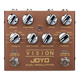 Vision R-09 Joyo. Multi Pedal De Modulación De Dos Canales