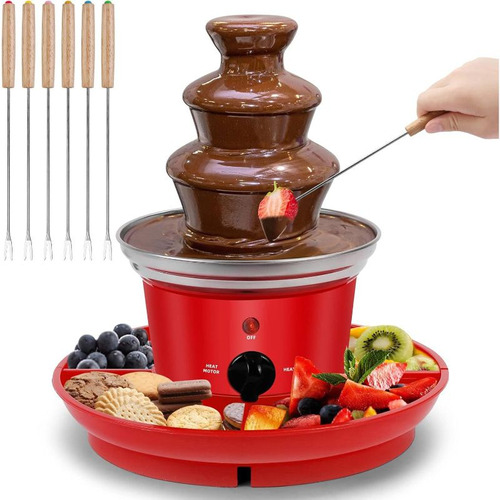 Fuente De Chocolate Chocolat Mini Electrica Fondue