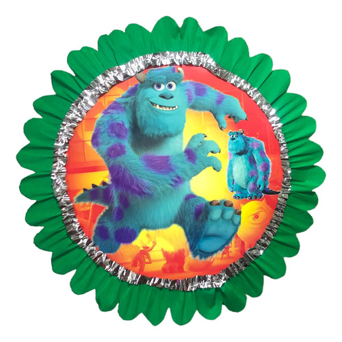 Piñata De Tambor Monster Inc Fiesta Infantil Niños Decora