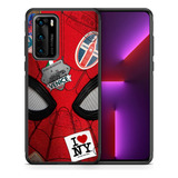 Funda Huawei Honor 9a Spiderman Lejos De Casa Tpu Uso Rudo