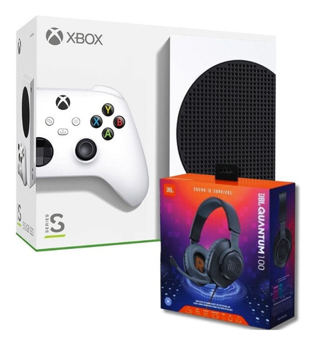 Console Xbox Series S + Headset Gamer Jbl Quantum 100