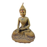 Antiga Vela Decorativa Buda  Em Cera - R 9726