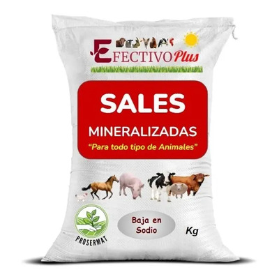 Sales Minerales Para Todo Tipo De Animales Efectivo Plus 20k | Meses sin interés