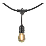 Serie Luces Led Extension 24 Focos Vintage Exterior 14.6 M