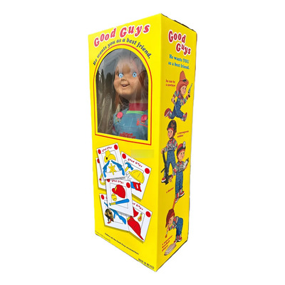 Chucky Niño Bueno Con Caja De Vinil Y Sonido 70cm De Calidad | Envío gratis