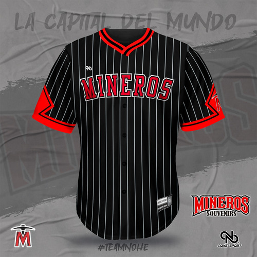 Jersey Negro 2023 Mineros De Parral