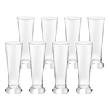 Set 8 Vasos Cerveceros Artisan Pilsner (370ml) Color Transparente