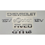 Chevrolet Aveo Emotion 16v Gti 16 Emblemas Cinta 3m