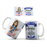 Mug Mejor Doctora Nombre Personalizado Taza Pocillo