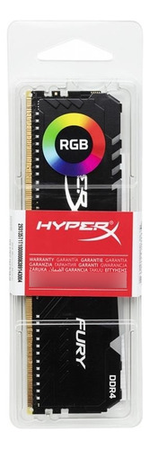 Memoria Ram Ddr4 Hyperx Fury 2x8gb Rgb