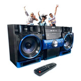 Minicomponente Hi-fi 50w Usb Aux Sd Mp3 Radio Am/fm 