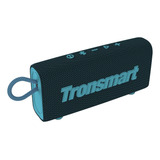 Tronsmart Trip Som Potente Portátil 10w Ipx7 Bluetooth 5.3 Cor Azul-petróleo 110v/220v