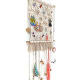 Organizador De Joyas Soporte Para Aretes Artesanal Boho