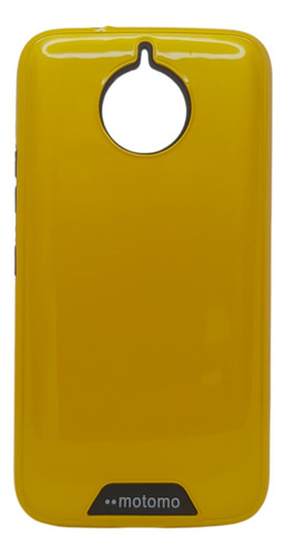 Funda Estuche Rígido Antigolpes Para Moto G5s Plus Amarillo