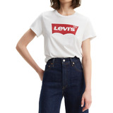 Levi´s Levis Playera Perfect Graphic Tee 17369-0468 Blanco