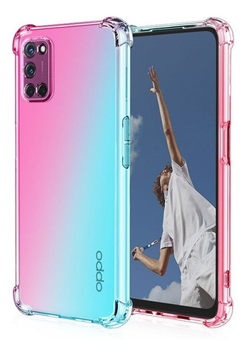 Funda Oppo Reno 6 Lite Case Protector Fondo Multicolor